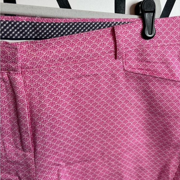 Rafaela Classic Weekend Pink Shell Print Bermuda Shorts – Size 16 - Picture 2 of 8